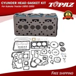 15532-03040 Cylinder Head W/valve &full Gasket Kit Fits Kubota Tractor D850 D950. Fixed Price $298.98.