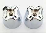 2 Pack Of Price Pfister 940-333A Chrome Shower Handles. Fixed Price $14.00.