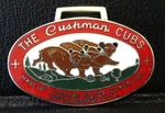 Cushman Motor Works Lincoln Cubs Stationary Gas Engines Pocket Watch Fob Bear. Fixed Price $49.99.
