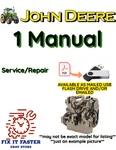John Deere CTM12 Yanmar Gasoline Engine 3TG72 3TG66 Service Manual Pdf On Usb. Fixed Price $29.99.