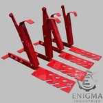 Qualcraft 2500 Adjustable Roofing Bracket 3 Position Platform Steel Red 4-PACK. Fixed Price $69.69.
