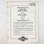 Vintage 1973 Briggs & Stratton 80500-80597 81500-81597 Illustrated Parts List. Fixed Price $9.99.
