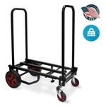 Pyle Heavy Duty Compact Folding Adjustable Hand Truck/dolly/platform Cart. Fixed Price $90.99.