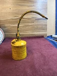 Vintage Golden Rod Dutton-lainson Company Oil Can 1 Pint Made Usa. Fixed Price $27.00.