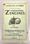 Fairbanks-morse Z Engines 2, 3 & 6HP Throttling Governor Instructions. Fixed Price $12.95.