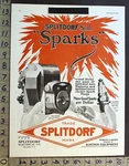 1920 Splitdorf Electrical Spark Plug Aero Magneto Ignition Newark Auto Ad 36216. Fixed Price $28.95.