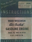 Montgomery Ward Wisconsin WMC-AK-58702 Engine Tractor Owner Service Parts Manual. Fixed Price $46.39.