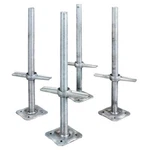 Metaltech 24" Scaffold Leveling Jacks W/ Base Plates & Wing Nuts (4-PACK). Fixed Price $139.39.
