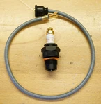 Ihc Mccormick Deering 1.5HP Stationary Engine Spark Plug Wire Champion 3X. Fixed Price $80.00.