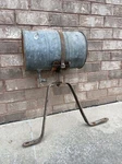 Antique Cushman Gas Tank + Bracket Parts Hit Miss Engine. Fixed Price $185.00.