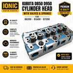 Kubota D850 D950 Cylinder Head Assy With Valves & Springs For B8200 B1600 B7200. Fixed Price $532.97.