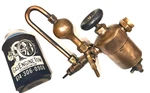 Swift Lubricator Co. Brass Hydrostatic Sight Feed Oiler Steam Engine Hit Miss. Fixed Price $279.99.