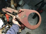 Rare Salvage Clinton Antique Engine Blower Shroud A300 Toro Reel Mower. Fixed Price $39.99.