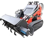 New 1,800LBS Mini Skidsteer Loader 23HP Gas Epa B&s Engine Multiple Attachments. Fixed Price $10323.52.
