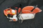 Stihl TS-420 Cut-off Saw Blade Non Running Low Comp. Fixed Price $350.00.