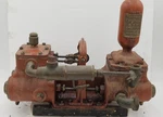 Antique Original Roberts Duplex Water Motor, Steam Pump Engine Dayton Ohio. Fixed Price $1499.99.
