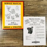 Briggs Stratton Zzlp Engine Service Repair Operator Operating Part Manual. Fixed Price $13.97.