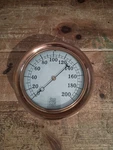 Ashcroft Brass Pressure Gauge Bigelow Steam Boiler Rare. Fixed Price $375.00.