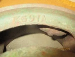 Oliver Belt Pulley Fits 66-77-88 #K691A Good Original Condition. Fixed Price $100.00.