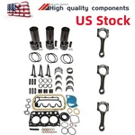 Overhaul Rebuild KIT+3PCS Connecting Rod For Isuzu Engine 3LB1PV 3LB1PW. Fixed Price $569.05.