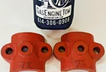 Main Crank Bearing Caps For 2HP Stover Ka Hit Miss Gas Engine Part 7K. Fixed Price $19.99.
