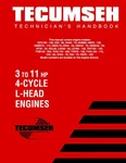 Techumseh Technicians Handbook 3 To 11HP 4-CYCLE L-head Engines. Fixed Price $18.95.
