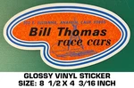 Bill Thomas Race Cars - Vintage Racing Anaheim, California Scca. Fixed Price $10.97.