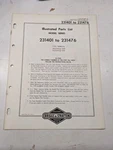 Briggs & Stratton Illustrated Engine Repair Parts List Book Manual 231401-231476. Fixed Price $14.56.