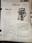 Lauson RSH-737 Horizon 4-CYCLE Gasoline Engine Parts Manual Lawn Mower 2 Hp 1953. Fixed Price $29.99.