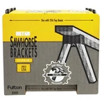Fulton 8909 Polystyrene Plastic Heavy Duty Sawhorse Brackets 500 Lbs. Load Limit. Fixed Price $22.30.