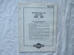Briggs & Stratton Engine Model 80600 81600 80800 81800 Parts List Catalog Manual. Fixed Price $16.99.
