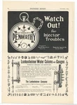 1905 Steam Power Engineering Ads On Pg: Penberthy Injectors & Lunkenheimer Co.. Fixed Price $21.84.