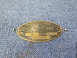 Original 2 Hp Stover Ka Serial Tag With Rivets Hit Miss Gas Engine. Fixed Price $42.32.