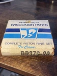 Wisconsin DR-37S-20COMPLETE Piston Ring Set. Fixed Price $40.00.