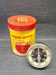 Stewart-warner Portable Hand Tachometer Model 757-W W/ Tin Can Vtg Tool 1950S. Fixed Price $39.95.
