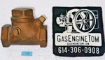Lunkenheimer Brass Shut Off Swing Valve Hit Miss Gas Steam Engine 1/2" Npt 200. Fixed Price $44.99.