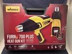 Wagner Furno 700 Plus Heat Gun Kit Nozzles Variable Temp Cib Open Box. Fixed Price $50.00.