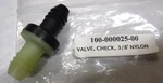 Oem Big Dog Motorcycle 3/8" Nylon Check Valve Bdm 100-000025-00 V34-68G. Fixed Price $10.00.
