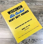 Wisconsin VE4 VF4 Engine Service Repair Operators Parts Manual Owners Shop Book. Fixed Price $14.97.