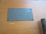 1890S Hand Crank Product Display B.l. Montegue Inc.. Fixed Price $78.00.