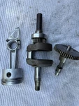 Briggs Stratton 5HP Crankshaft 492088 Cam 691164 Piston Assembly 134202-1118 -E1. Fixed Price $65.00.