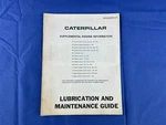 Caterpillar Supplemental Engines Information Lubrication And Maintenance. Fixed Price $12.00.