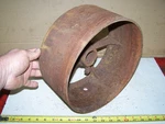 Ihc Type 3HP Mogul 1/2HP 12" Flat Belt Pulley Hit Miss Gas Engine 961T. Fixed Price $125.95.