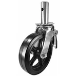 Scaffold Caster 8" X 2" Wheels W/ Locking Brakes 1-1/4" Stem With Pin. Fixed Price $34.40.