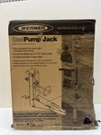 Steel Pump Jack Wood Pole Track System Hand Crank Safety Brake Solid Support New. Fixed Price $159.99.
