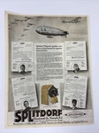 1919 Splitdorf Electrical Co Print Ad W/ C-5 Blimp Magneto Ignition Full Page. Fixed Price $22.75.