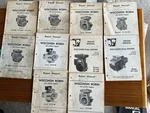 Lot Wisconsin Robin Engine Repair Manuals EY18W EY21W EY25W EY27W EY44W W1-340. Fixed Price $79.99.