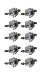 10 Uk Forged Galvanized Right Angle Clamps Aka Rigid Cheeseborough Cla.... Fixed Price $320.10.
