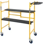 Mini Rolling Scaffold 500 Lb. Load Capacity Work Bench Dolly Adjustable Platform. Fixed Price $118.54.