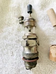 Vintage 7/8 Rentz Lighthouse, Visible Firing Spark Plug Hit Miss Engine Gas. Fixed Price $149.00.